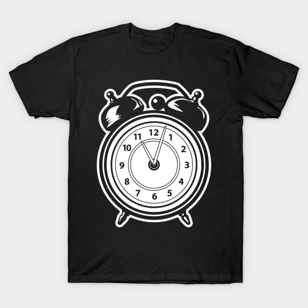 Bell Alarm Learning Time Clock for Kids T-Shirt by HaroldKeller